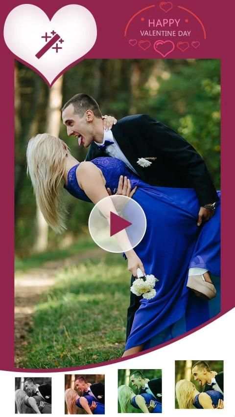 Valentine Video Maker screenshot 2