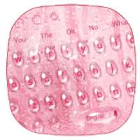 Rose Water Drop Keyboard