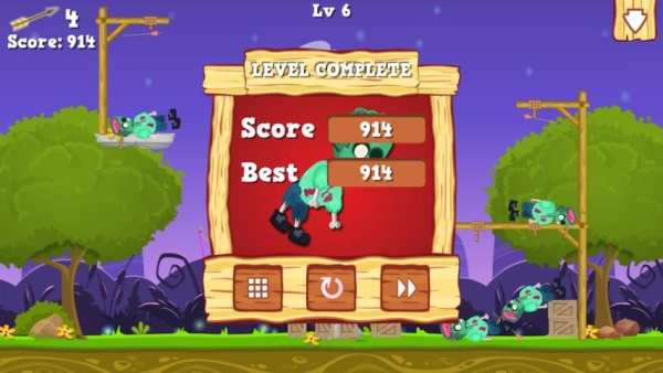 Zombie archery bowmaster screenshot 4