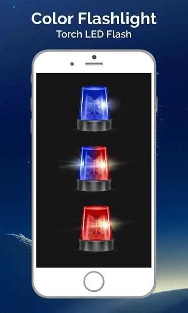 Color Flashlight - Torch LED Flash On Call & SMS screenshot 1
