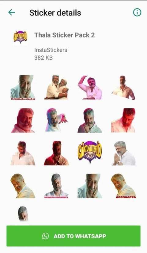 Ajith Stickers For WhatsApp screenshot 4