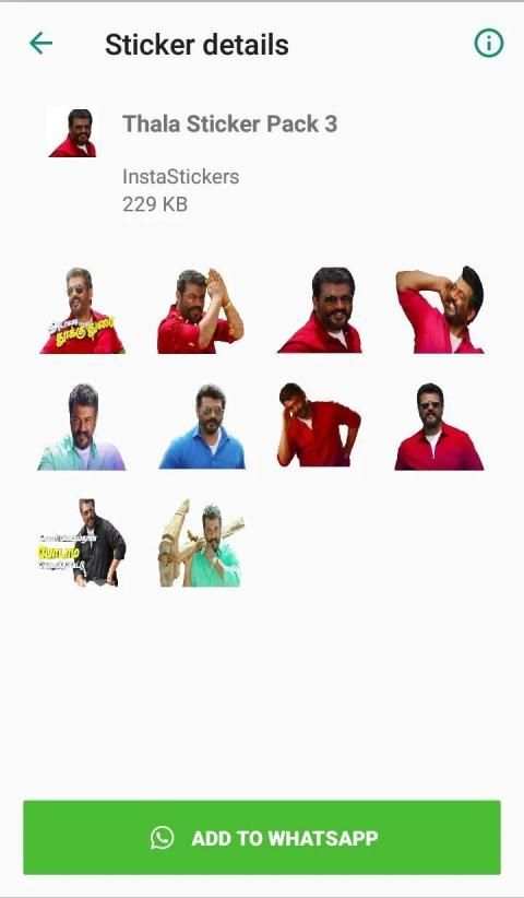 Ajith Stickers For WhatsApp screenshot 3