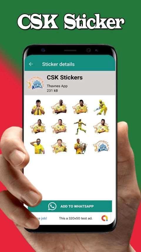 IPL Cricketer Stickers : WAStickerApps screenshot 5