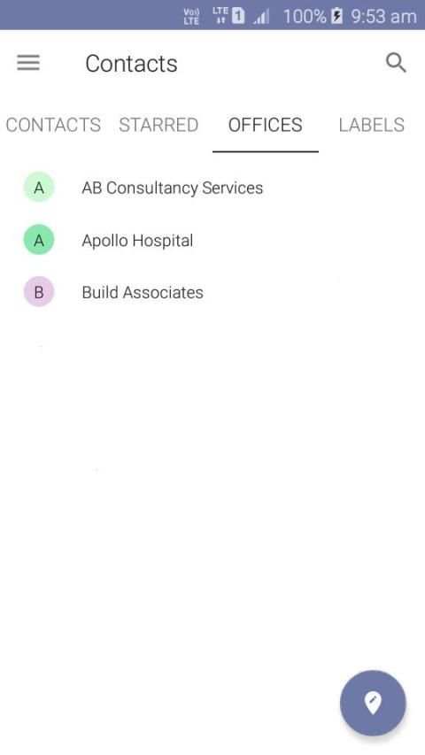 Contacts screenshot 4