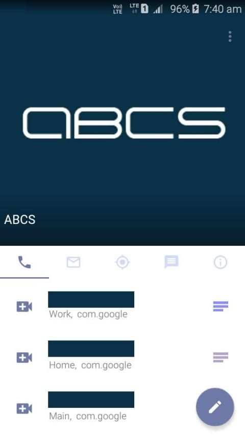 Contacts screenshot 6