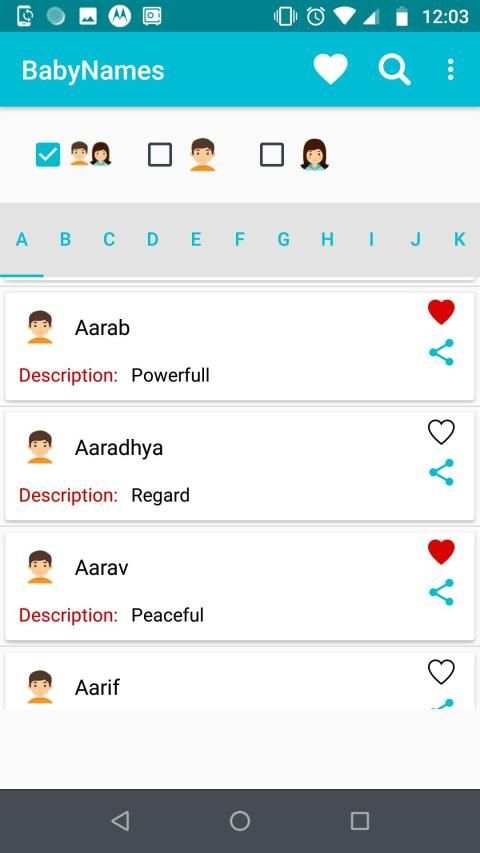 BabyNames2019 स्क्रीनशॉट 2