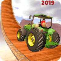 Mega Ramp Tractor Racing: Extreme Stunts