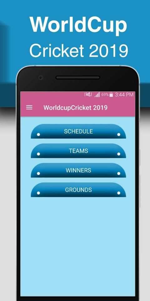 World Cup Cricket 2019 - Ranking | Schedule | News screenshot 3