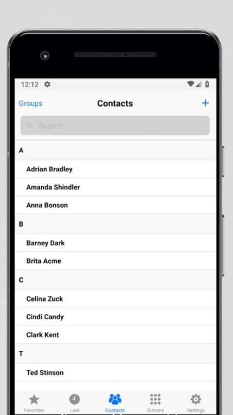 Dialer IOS12 style स्क्रीनशॉट 3