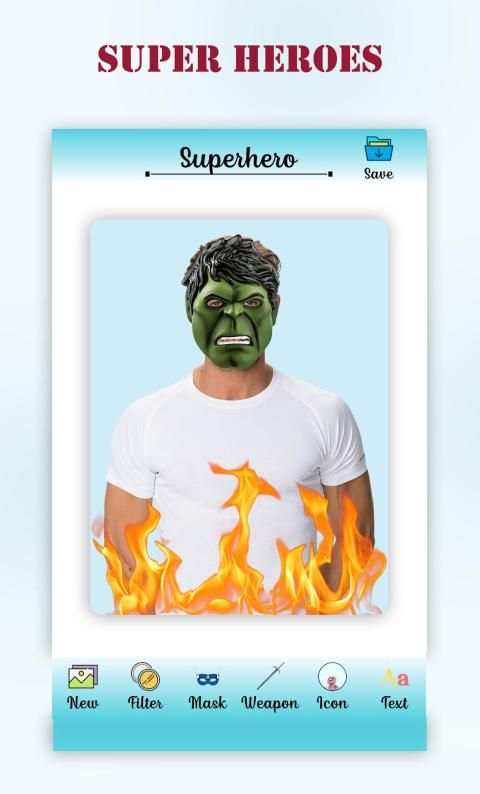 Superhero Photo Editor 2019 screenshot 2