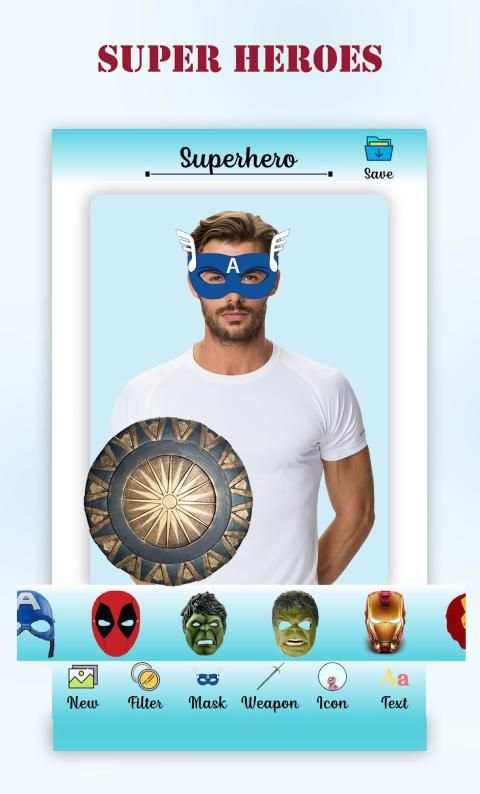 Superhero Photo Editor 2019 screenshot 4