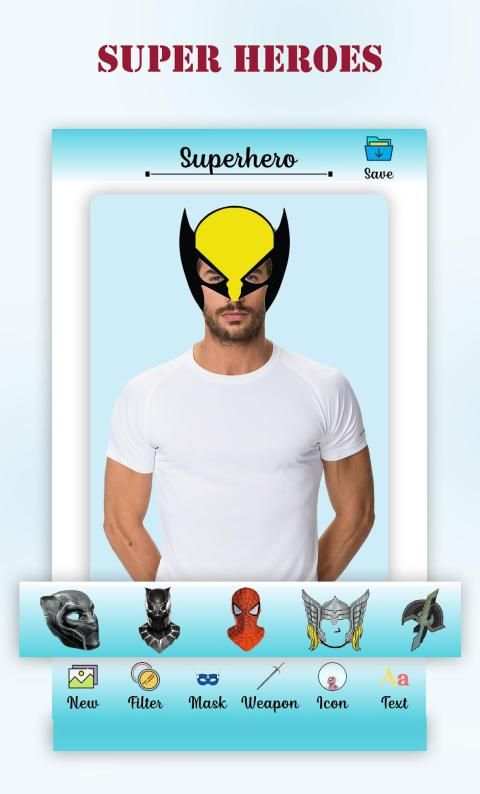 Superhero Photo Editor 2019 screenshot 5