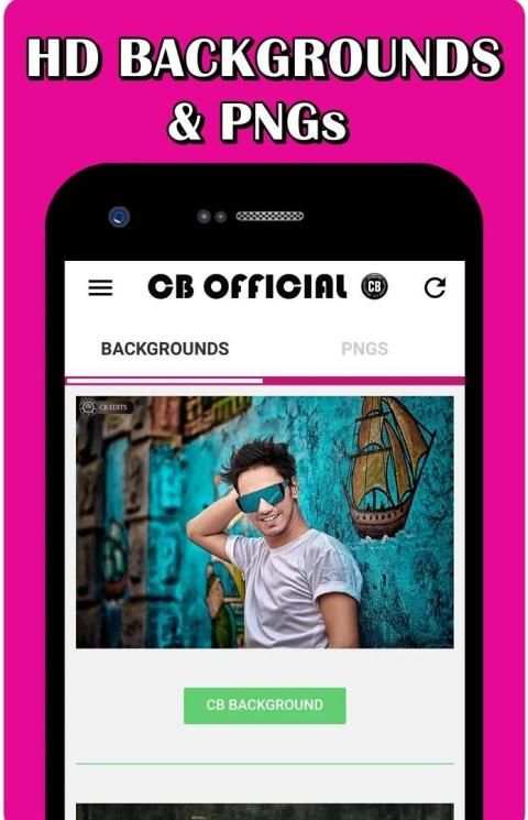 CB background official App and CB Editing Png screenshot 2