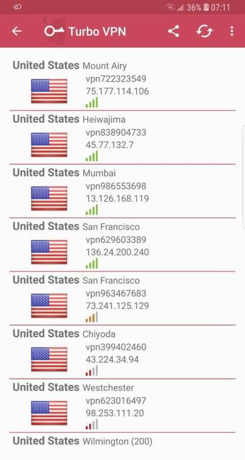 Turbo VPN - Unlimited Free VPN & Proxy screenshot 4
