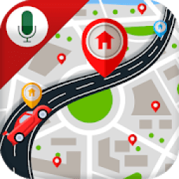 Voice GPS Navigation &amp; Map Traffic - Route Finder icon
