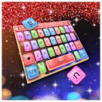 Jazzy Colorful Glitter Keyboard on 9Apps
