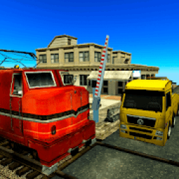 ikon Railroad crossing - Train conductor mania