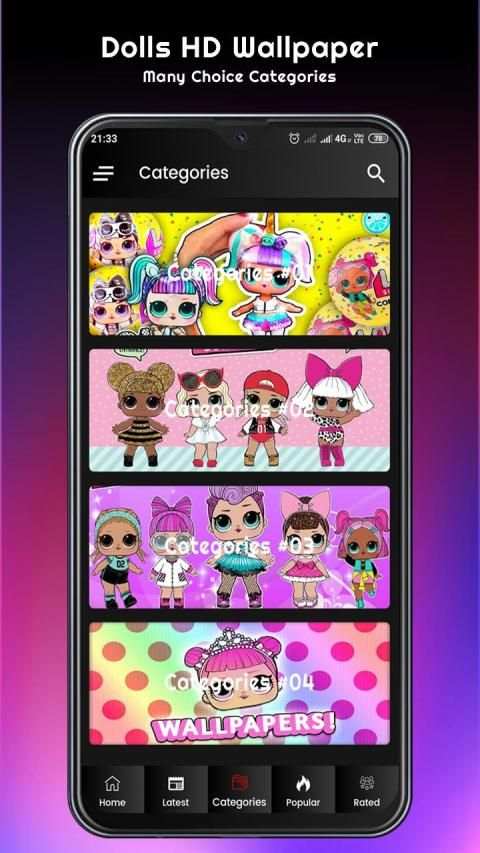 Lol Dolls For Wallpapers - 4K Surprise Backgrounds screenshot 3