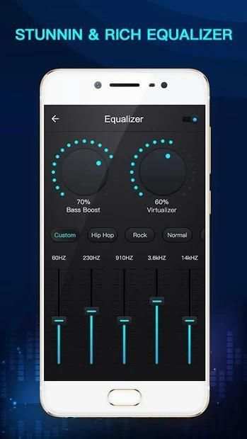 Free Music - MP3 Player, Equalizer & Bass Booster screenshot 2