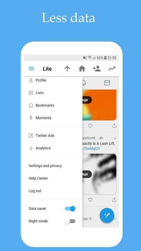 Lite & Fast for Tweets screenshot 7