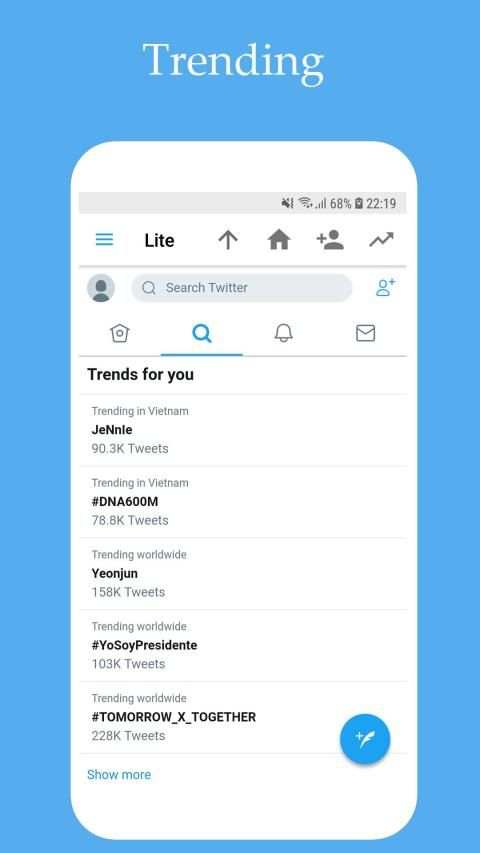 Lite & Fast for Tweets screenshot 3