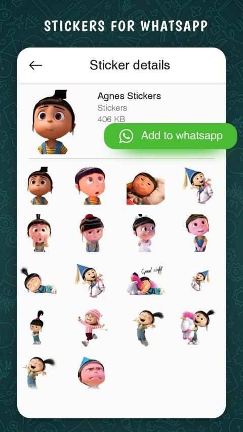 Cartoon Sticker For Whatsapp screenshot 3
