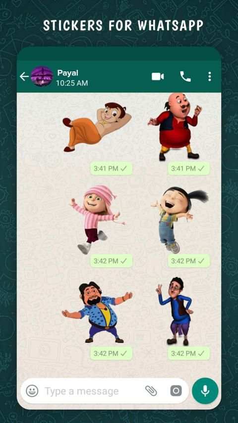 Cartoon Sticker For Whatsapp screenshot 2