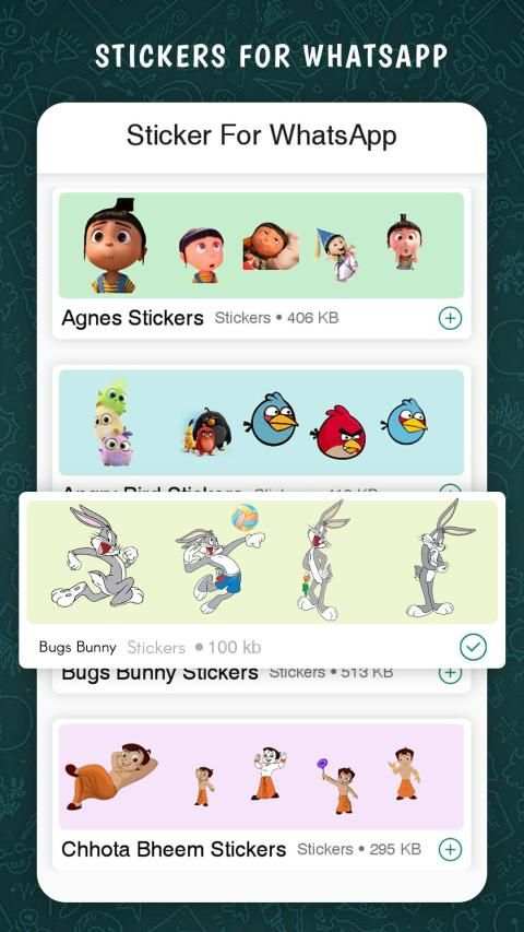 Cartoon Sticker For Whatsapp screenshot 4