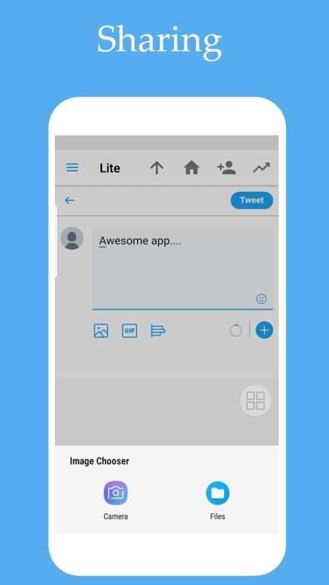 Lite & Fast for Tweets screenshot 1