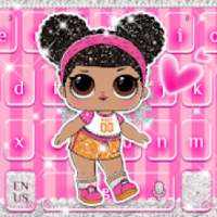 LOL Glitter Girl keyboard pro on 9Apps