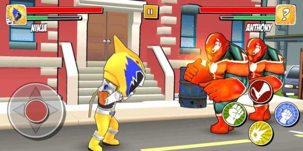 Power Street Fight Ninja Steel स्क्रीनशॉट 2