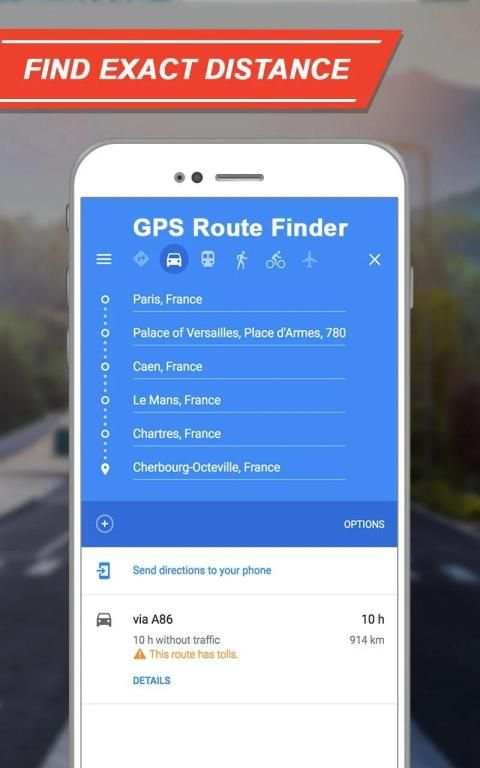 Route GPS Navigation - Maps & Driving Directions screenshot 2