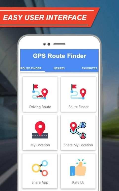 Route GPS Navigation - Maps & Driving Directions screenshot 1