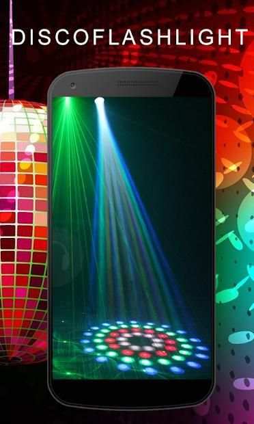 Colorful Disco Flashlight - LED Flashlight screenshot 2