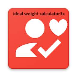 ideal weight calculator3x