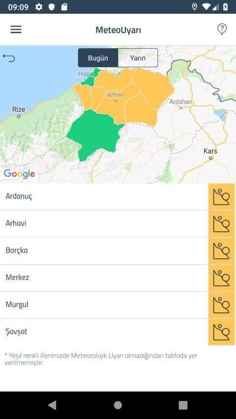 Meteoroloji Hava Durumu screenshot 12