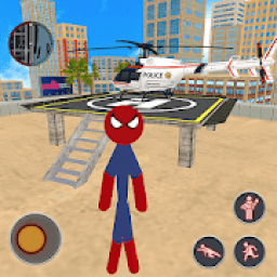 ikon Spider Stickman Rescue City Gangstar Crime