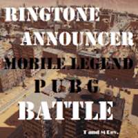 Mobile Legend and PUBG Ringtone Announcer Battle on 9Apps