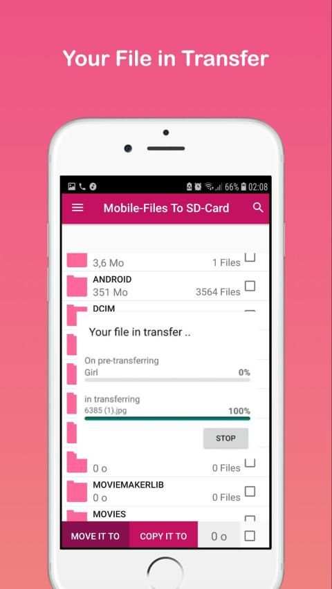 Mobile-Files: Move To SD-Card screenshot 3
