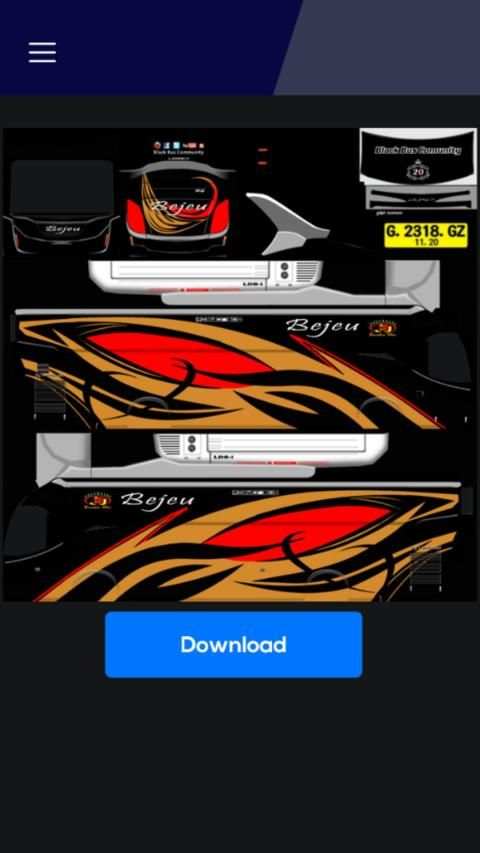 Livery Bus Bejeu screenshot 3