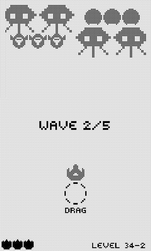 Voxel Invaders (Free) स्क्रीनशॉट 1