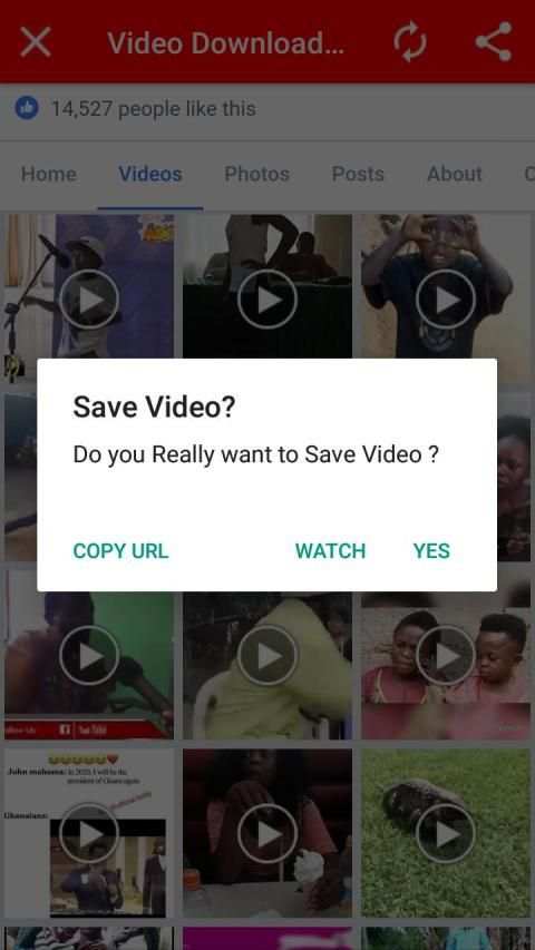 Video Downloader for Facebook screenshot 1