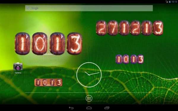 Nixie Clock Widget screenshot 2