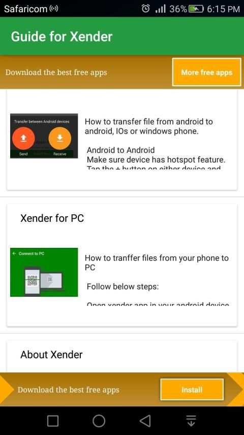 Xender Guide screenshot 5