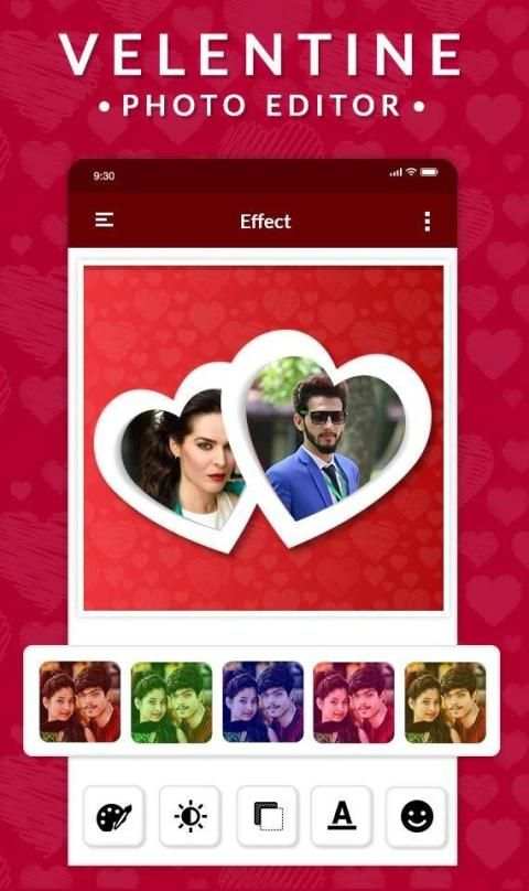 Valentine’s Day Photo Editor - Love Photo Editor screenshot 6