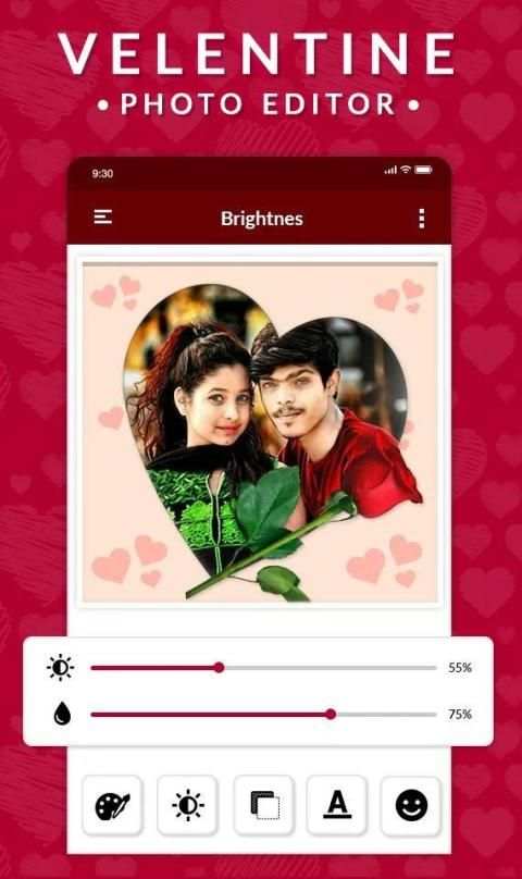 Valentine’s Day Photo Editor - Love Photo Editor screenshot 5
