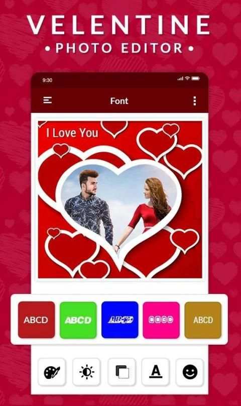 Valentine’s Day Photo Editor - Love Photo Editor screenshot 3