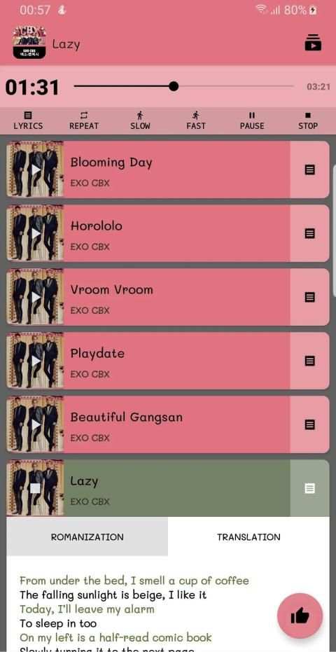 EXO-CBX Offline - KPop screenshot 2