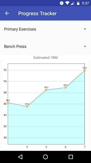Nsuns 5/3/1 Program Log screenshot 5