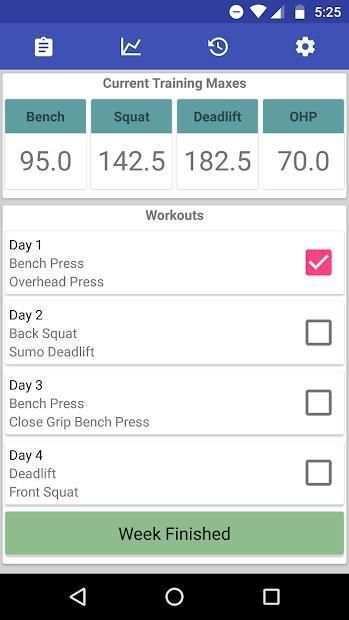 Nsuns 5/3/1 Program Log screenshot 7
